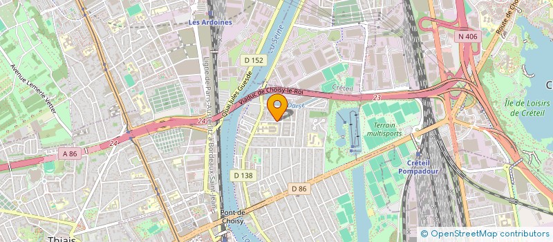 localisation de l'entreprise MONSIEUR MAMADOU KEITA  CHOISY-LE-ROI