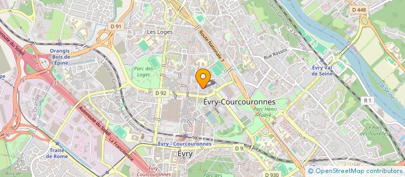 localisation de l'entreprise MONSIEUR MAMADOU KEITA à EVRY-COURCOURONNES
