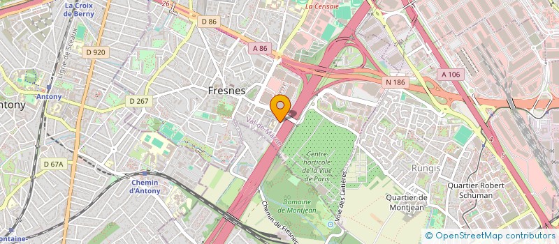 localisation de l'entreprise MONSIEUR MAMADOU KONE  FRESNES