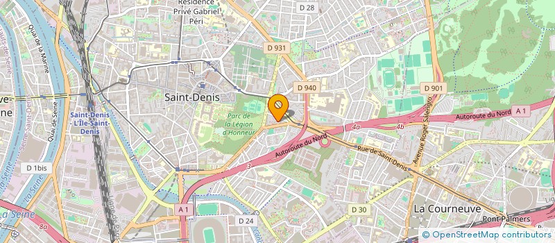 localisation de l'entreprise MONSIEUR MAMADOU KONTE à SAINT-DENIS
