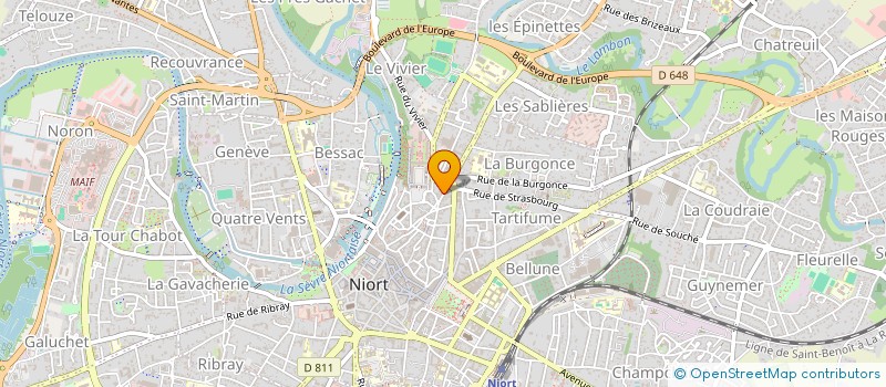 localisation de l'entreprise MONSIEUR MAMADOU LAMARANA DIALLO à NIORT