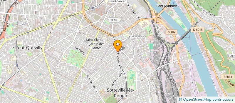 localisation de l'entreprise MONSIEUR MAMADOU-LAMINE FADIGA  SOTTEVILLE-LES-ROUEN