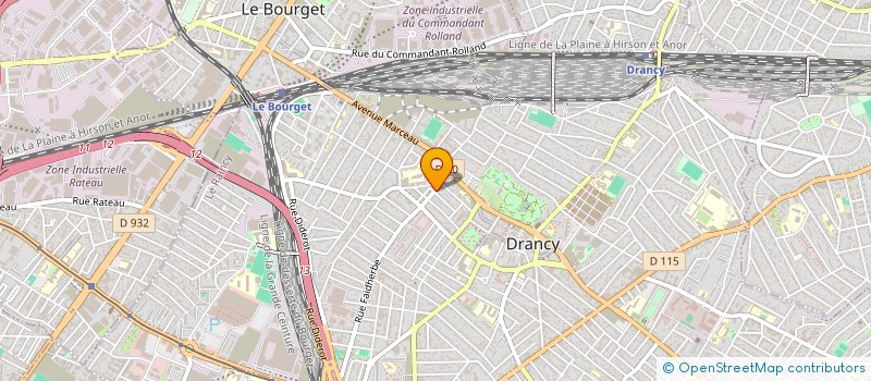 localisation de l'entreprise MONSIEUR MAMADOU LAMINE MBAYE à DRANCY