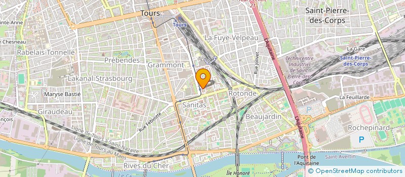 localisation de l'entreprise MONSIEUR MAMADOU LAMINE NDOYE  TOURS