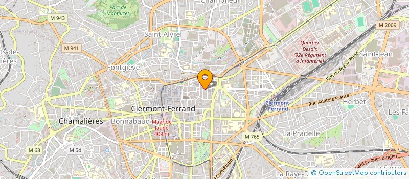 localisation de l'entreprise MONSIEUR MAMADOU LOUM à CLERMONT-FERRAND