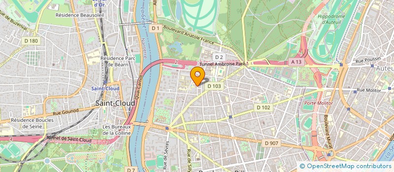 localisation de l'entreprise MONSIEUR MAMADOU LY à BOULOGNE-BILLANCOURT