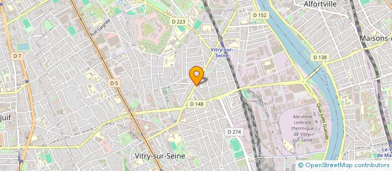 localisation de l'entreprise MONSIEUR MAMADOU LY à VITRY-SUR-SEINE