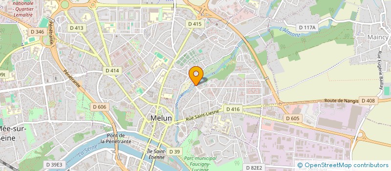 localisation de l'entreprise MONSIEUR MAMADOU LY à MELUN