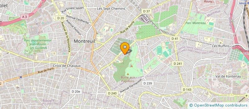 localisation de l'entreprise MONSIEUR MAMADOU MACALOU à MONTREUIL