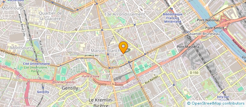 localisation de l'entreprise MONSIEUR MAMADOU MADJOU BARRY  PARIS