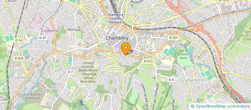 localisation de l'entreprise MONSIEUR MAMADOU MAGASSA  CHAMBERY