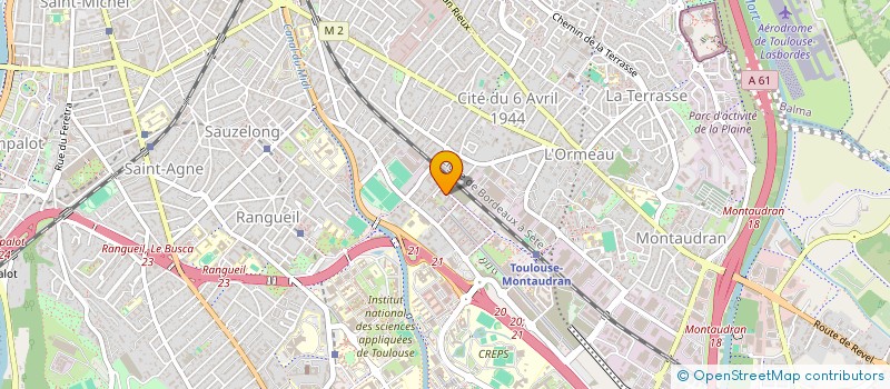localisation de l'entreprise MONSIEUR MAMADOU MALAL DIALLO à TOULOUSE