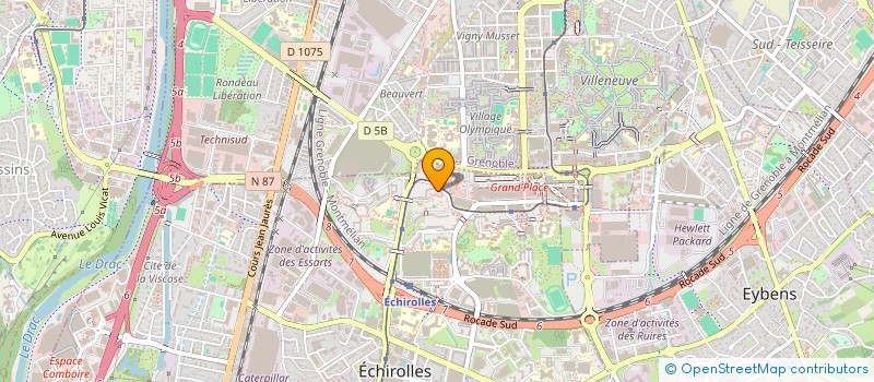 localisation de l'entreprise MONSIEUR MAMADOU MBALLO à ECHIROLLES