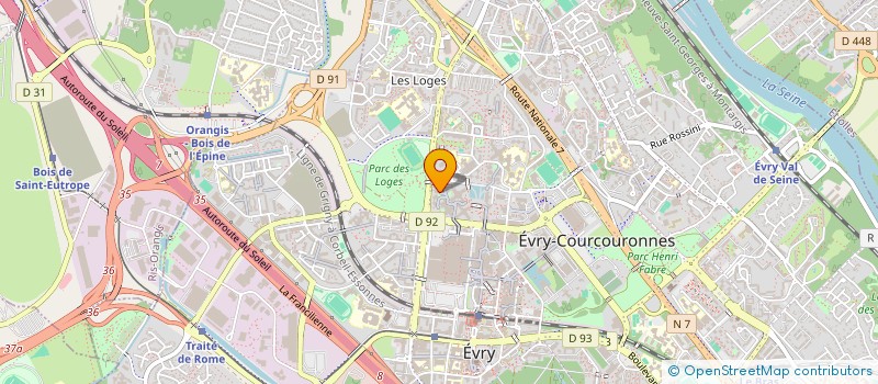 localisation de l'entreprise MONSIEUR MAMADOU MBAYE à EVRY-COURCOURONNES