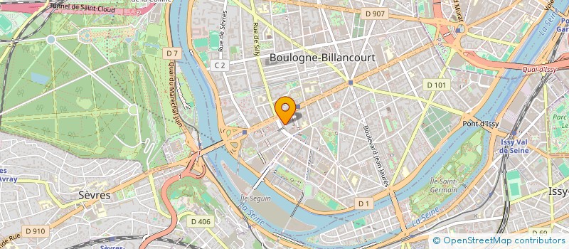 localisation de l'entreprise MONSIEUR MAMADOU MBOUP à BOULOGNE-BILLANCOURT