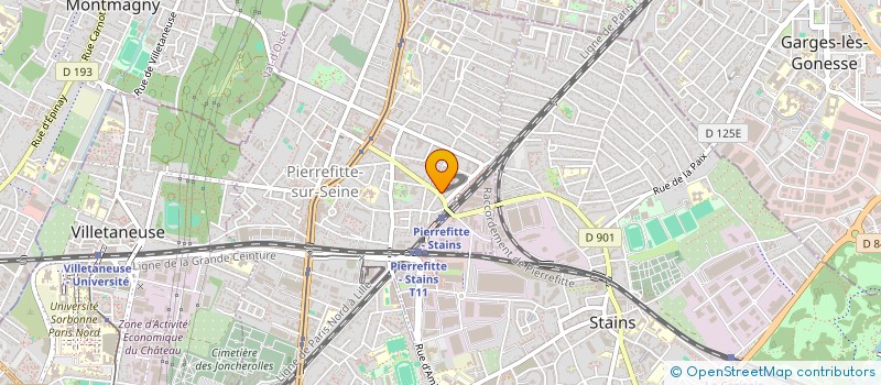 localisation de l'entreprise MONSIEUR MAMADOU MEITE à PIERREFITTE-SUR-SEINE
