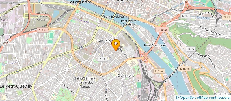 localisation de l'entreprise MONSIEUR MAMADOU MOUNTAGA DIALLO  ROUEN