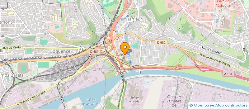 localisation de l'entreprise MONSIEUR MAMADOU N'DIAYE  GONFREVILLE-L'ORCHER