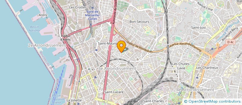 localisation de l'entreprise MONSIEUR MAMADOU N'DIAYE à MARSEILLE