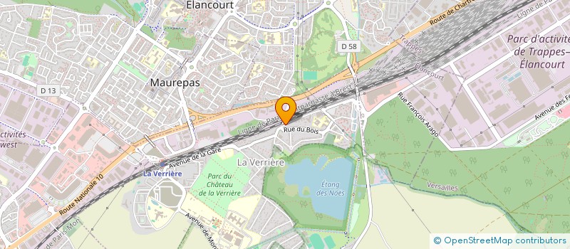 localisation de l'entreprise MONSIEUR MAMADOU NDIAYE  LA VERRIERE