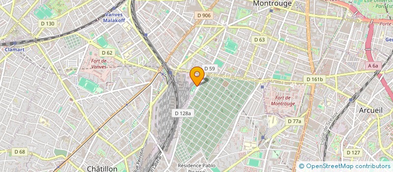 localisation de l'entreprise MONSIEUR MAMADOU NDIAYE à BAGNEUX