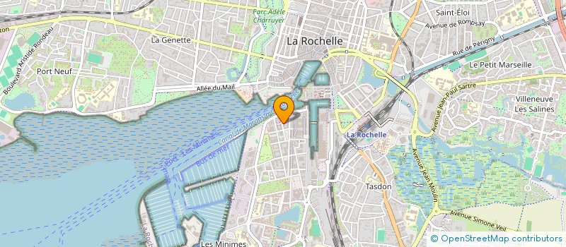 localisation de l'entreprise MONSIEUR MAMADOU NDIAYE  LA ROCHELLE