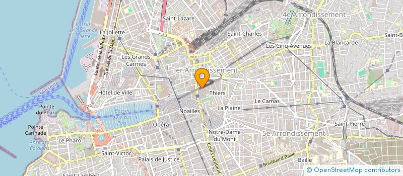 localisation de l'entreprise MONSIEUR MAMADOU NDOYE à MARSEILLE