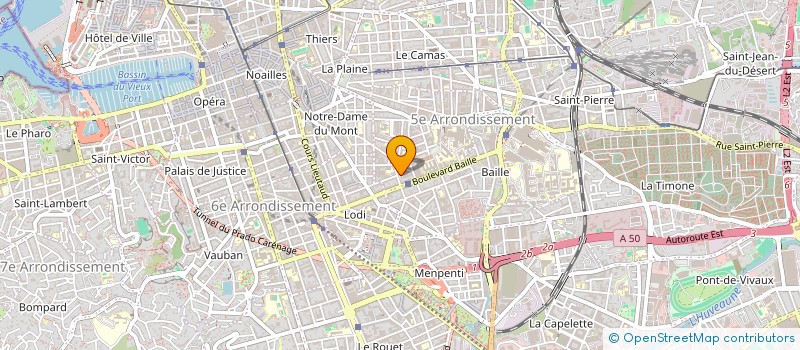 localisation de l'entreprise MONSIEUR MAMADOU NDOYE  MARSEILLE