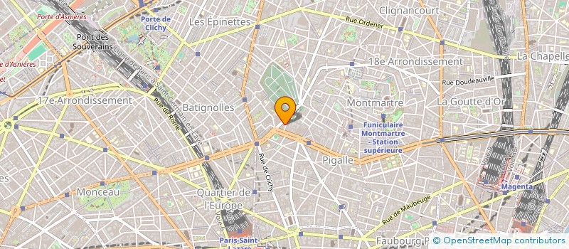 localisation de l'entreprise MONSIEUR MAMADOU NGOM  PARIS