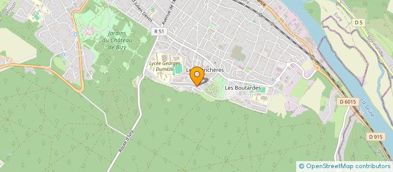 localisation de l'entreprise MONSIEUR MAMADOU NIAKATE  GAILLON