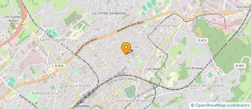 localisation de l'entreprise MONSIEUR MAMADOU NIAKATE à BESANCON