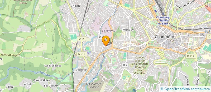 localisation de l'entreprise MONSIEUR MAMADOU NIANG  CHAMBERY