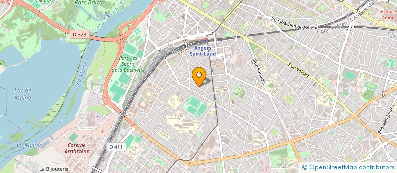 localisation de l'entreprise MONSIEUR MAMADOU NIANG à ANGERS