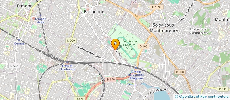 localisation de l'entreprise MONSIEUR MAMADOU OUEDRAOGO à EAUBONNE