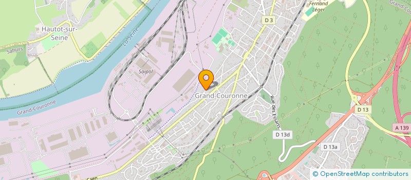 localisation de l'entreprise MONSIEUR MAMADOU OUMAR DIOP à GRAND-COURONNE