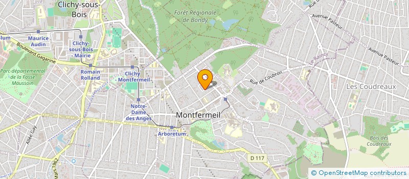 localisation de l'entreprise MONSIEUR MAMADOU OURY DIALLO à MONTFERMEIL