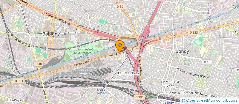 localisation de l'entreprise MONSIEUR MAMADOU PAM à NOISY-LE-SEC