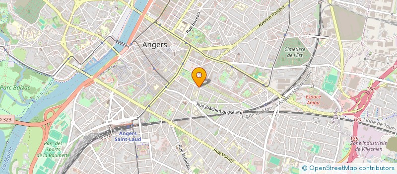 localisation de l'entreprise MONSIEUR MAMADOU SAIDOU DIALLO à ANGERS