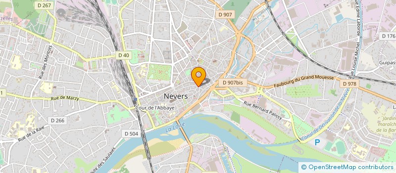 localisation de l'entreprise MONSIEUR MAMADOU SALIMOU  NEVERS