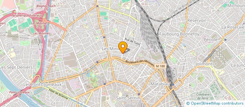 localisation de l'entreprise MONSIEUR MAMADOU SALIOU CAMARA à TOULOUSE