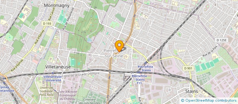 localisation de l'entreprise MONSIEUR MAMADOU SALIOU DIALLO BALDE à PIERREFITTE-SUR-SEINE