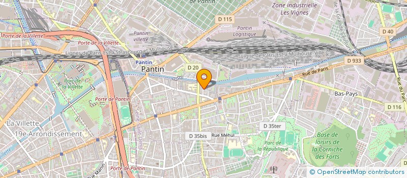 localisation de l'entreprise MONSIEUR MAMADOU SALL à DRANCY