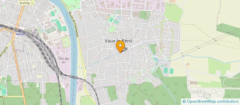 localisation de l'entreprise MONSIEUR MAMADOU SALL à VAUX-LE-PENIL