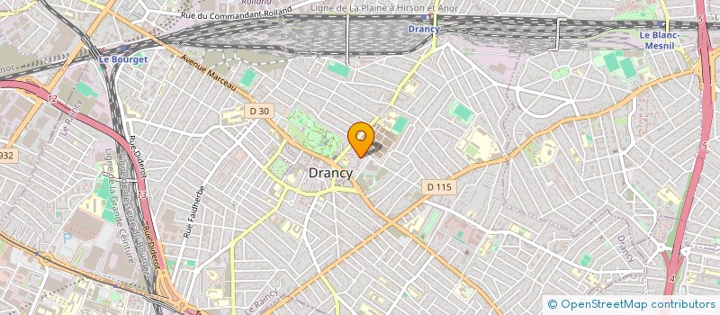 localisation de l'entreprise MONSIEUR MAMADOU SAMAKE à DRANCY