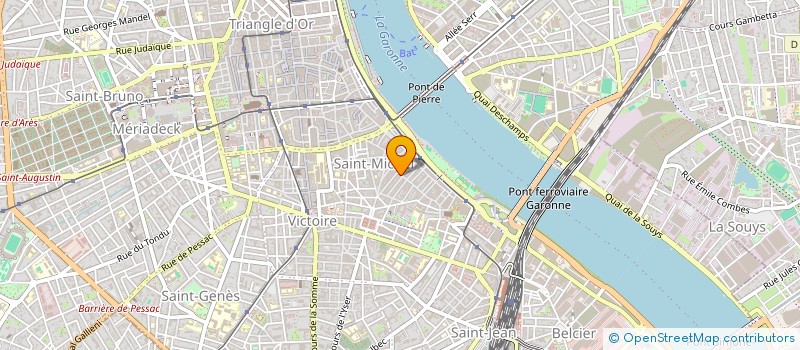 localisation de l'entreprise MONSIEUR MAMADOU SAMB  BORDEAUX