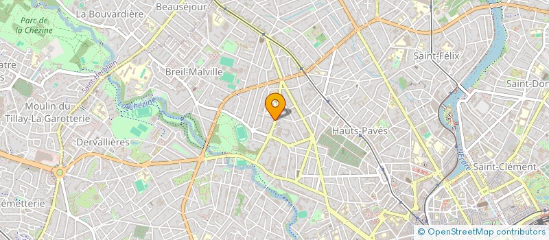 localisation de l'entreprise MONSIEUR MAMADOU SANE  NANTES