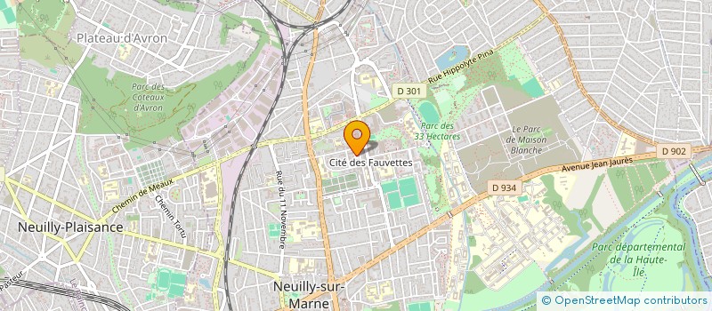 localisation de l'entreprise MONSIEUR MAMADOU SANGARE à NEUILLY-SUR-MARNE