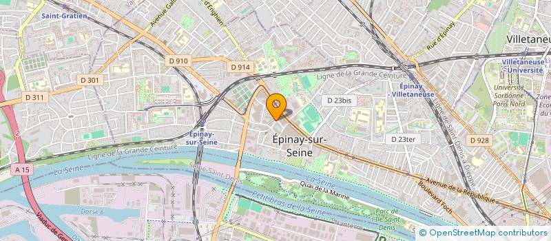 localisation de l'entreprise MONSIEUR MAMADOU SAOUNERA à EPINAY-SUR-SEINE