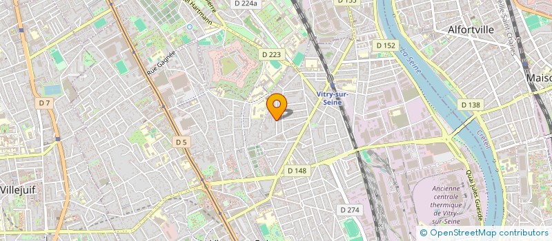 localisation de l'entreprise MONSIEUR MAMADOU SARAMBOUNOU  VITRY-SUR-SEINE