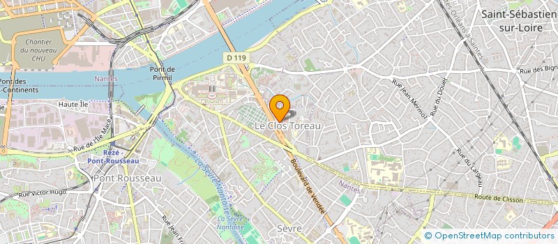 localisation de l'entreprise MONSIEUR MAMADOU SARR à NANTES
